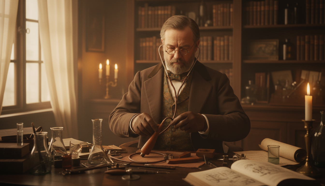 invented the stethoscope