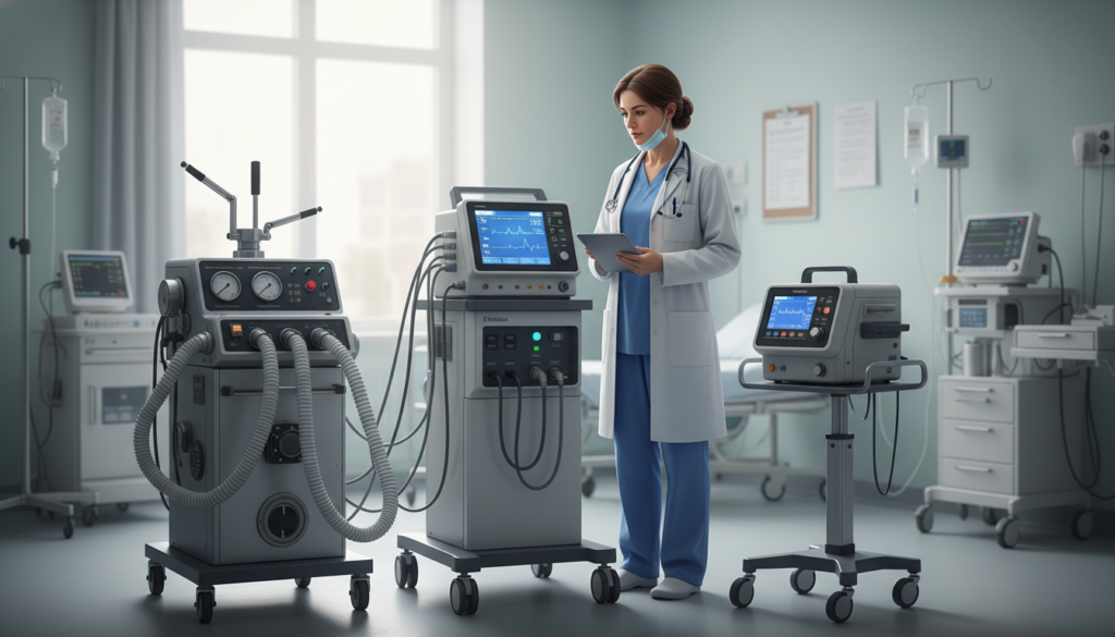 ICU ventilator types