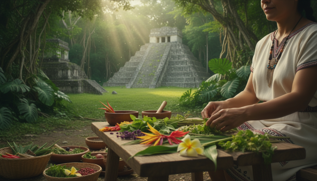 holistic healing techniques in Mayan medicine