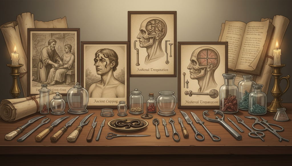 leech therapy history and evolution of surgical instruments