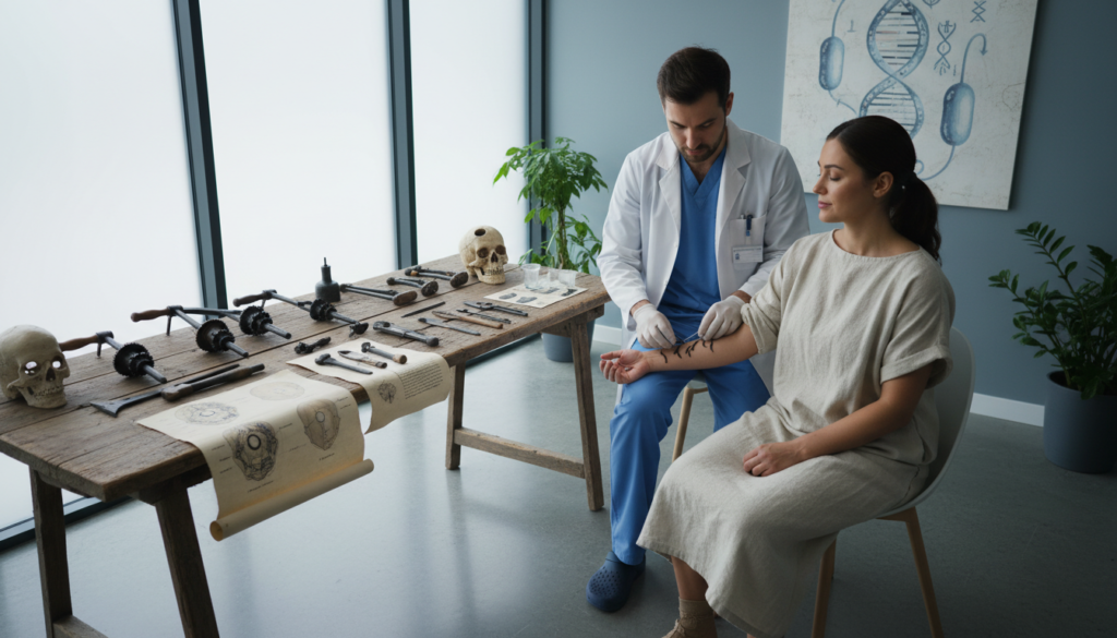 medical leech therapy and ancient trepanation scientific perspectives