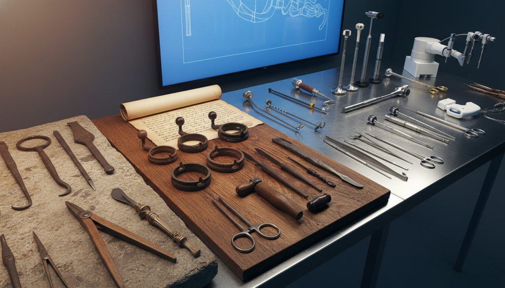 surgical instruments history from ancient tools to modern equipment